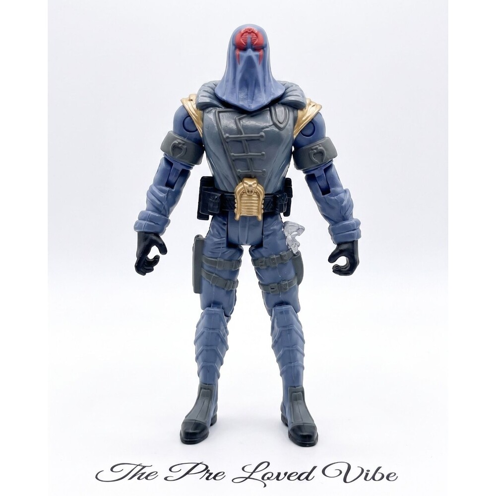 2001 GI Joe Cobra Commander 3.75" Hasbro Action Figure